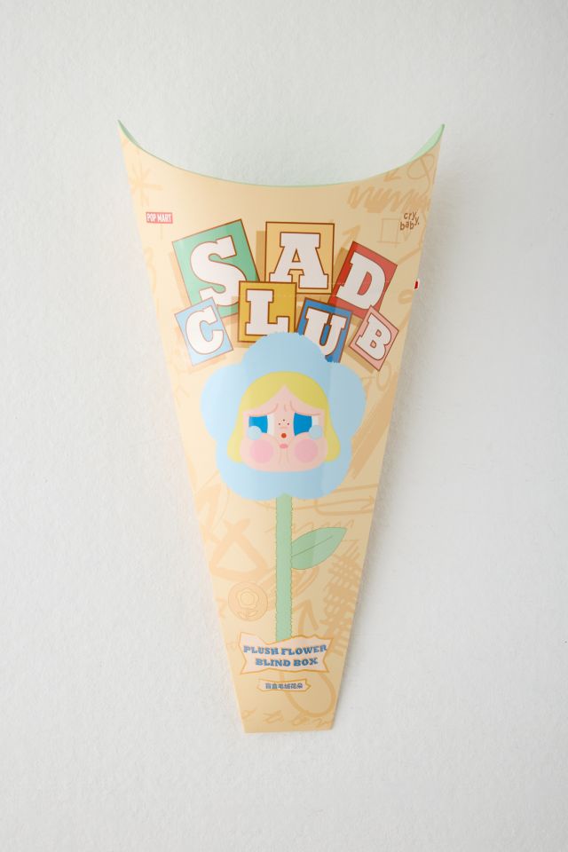 POP MART CRYBABY Sad Club Series Blind Box Flower Plushie #4
