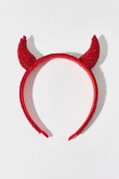 Rhinestone Horn Headband