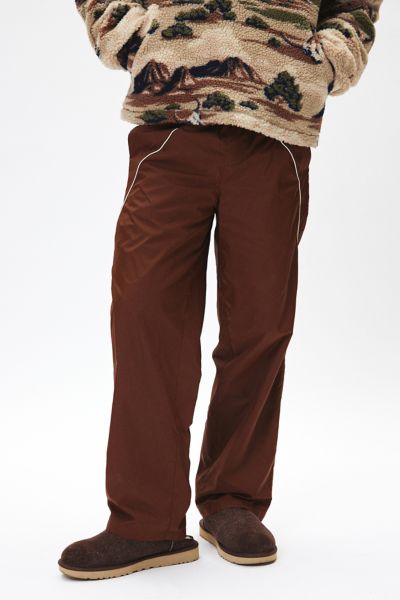 ◆AAKAM◆ Western Piping Track Pants Brown Kappa Men's Logo Tape Alic 2 Trackpants – Bouchards