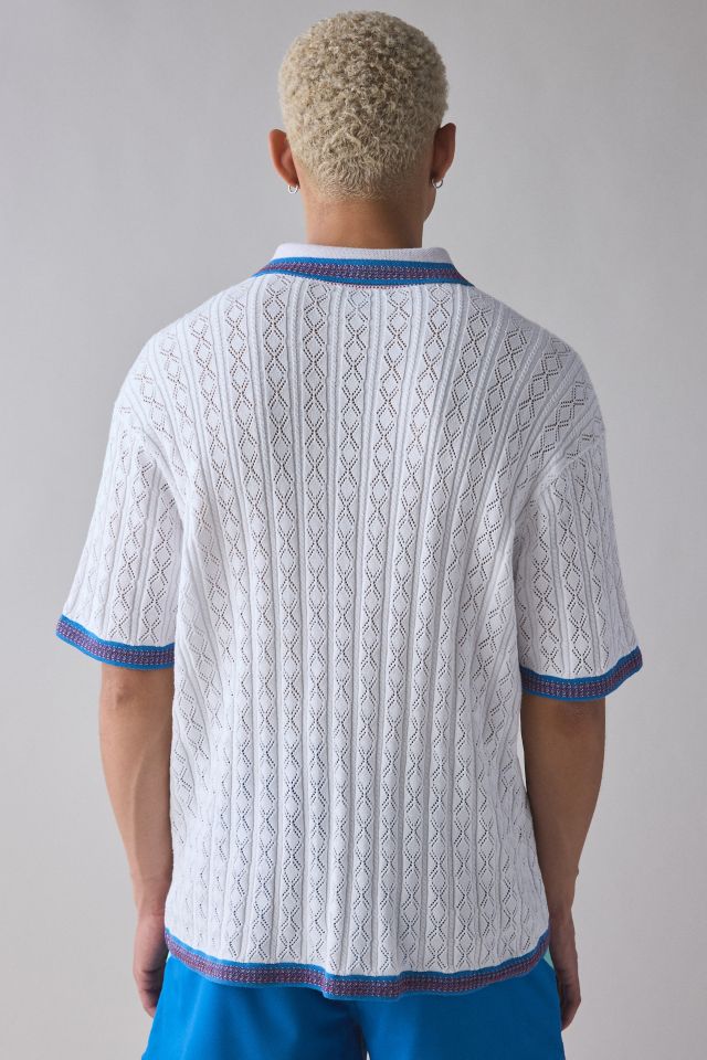 Sergio Tacchini Aldo Pointelle Polo Sweater #1