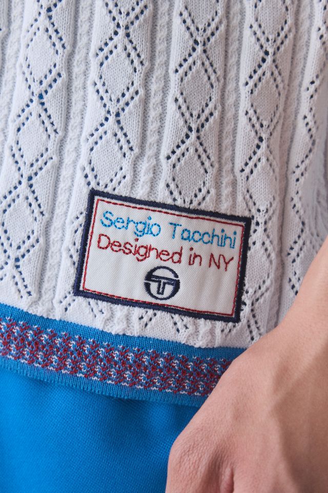 Sergio Tacchini Aldo Pointelle Polo Sweater #3