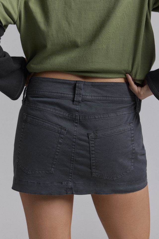 BDG Sarah Chino Micro Mini Skirt #3