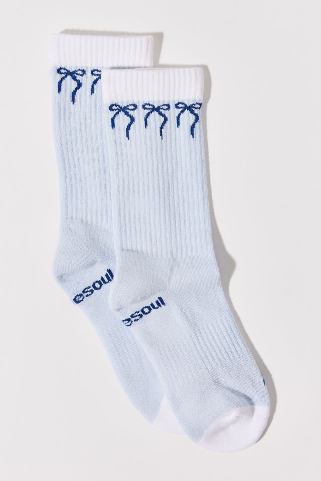 Doublesoul UO Exclusive Mini Bow Crew Sock #1