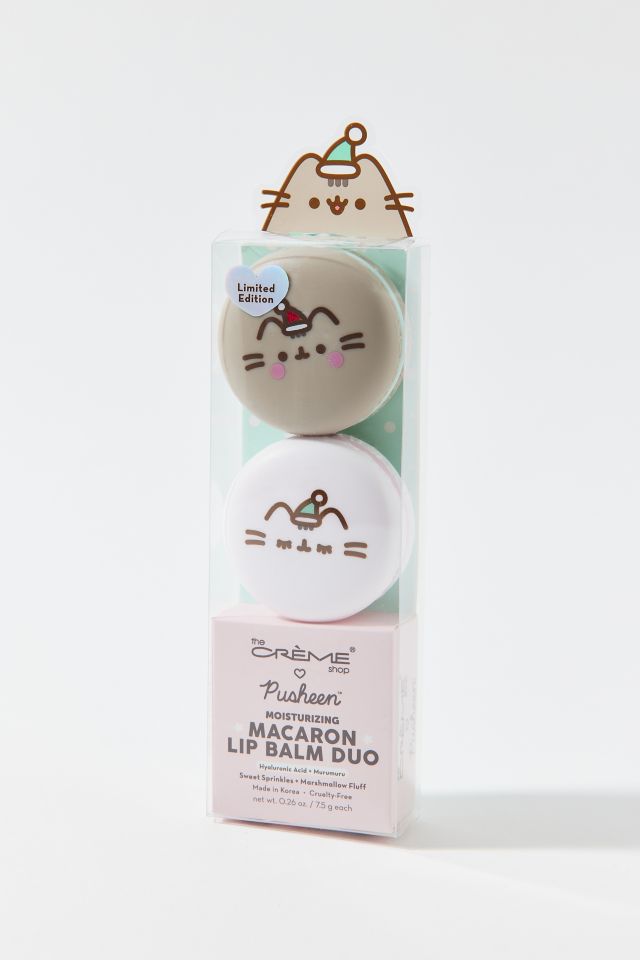 The Crème Shop X Pusheen Macaron Lip Balm Set #1