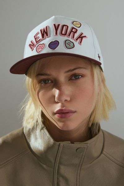 '47 Brand New York Yankees Candy Hearts Hitch Baseball Hat