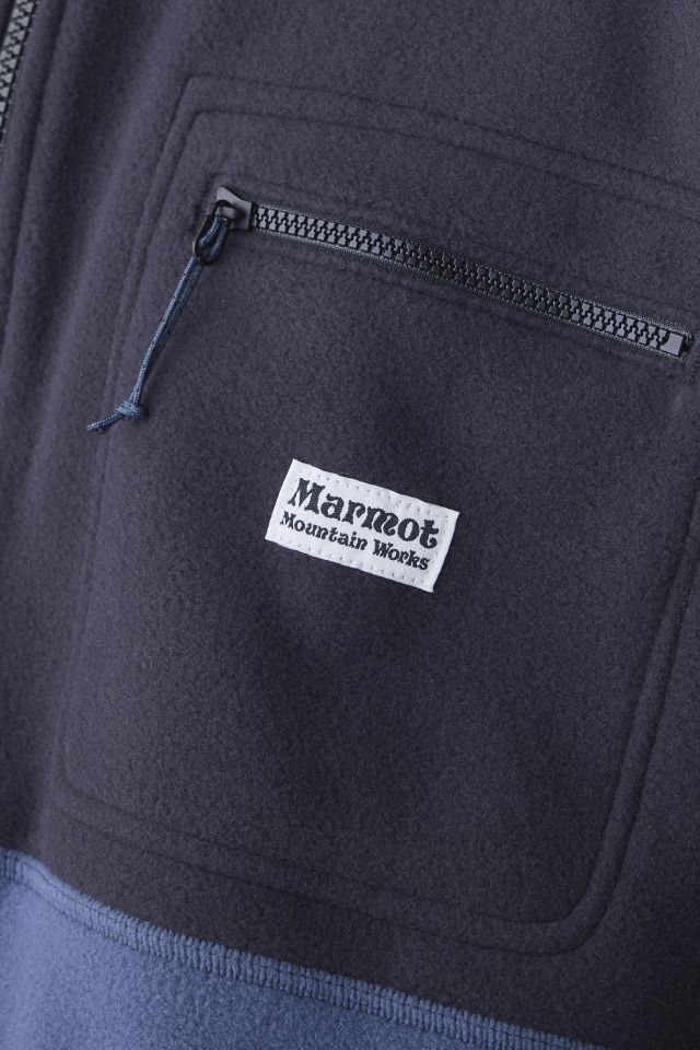 Marmot Retro Rocklin Half Zip Mock Neck Sweatshirt #3