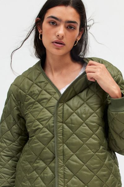 Urban Renewal Vintage Heavy Quilted Liner Jacket