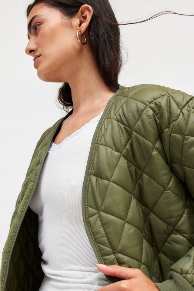 Urban Renewal Vintage Heavy Quilted Liner Jacket | Urban Outfitters