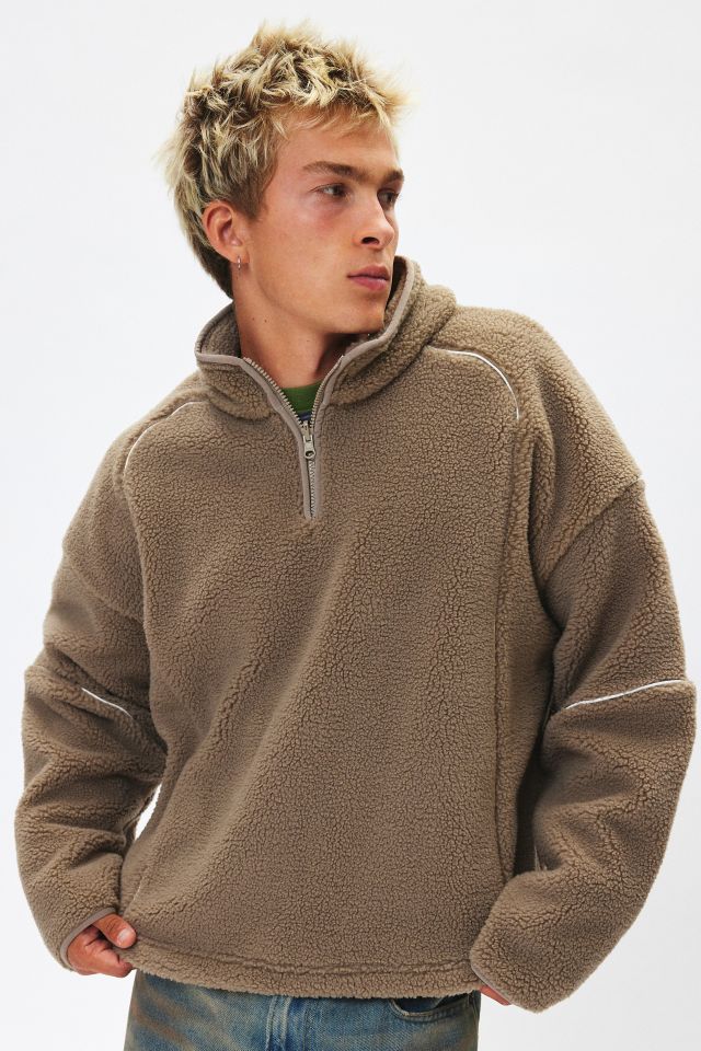 Standard Cloth Oslo Fleece Quarter Zip Sweatshirt #3