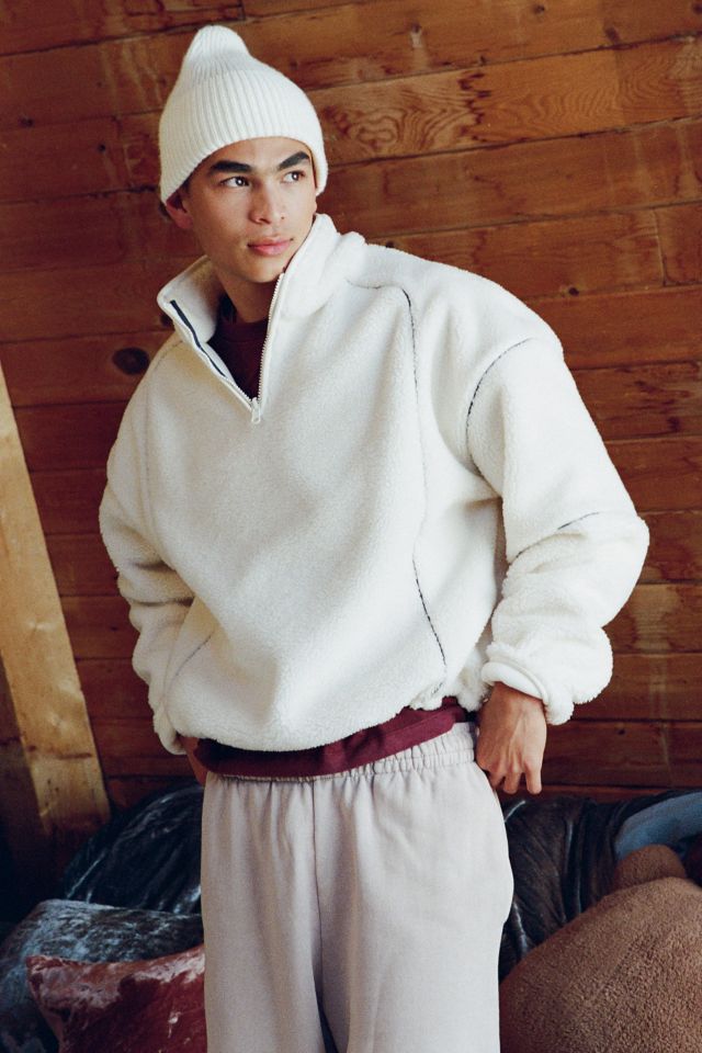 Standard Cloth Oslo Fleece Quarter Zip Sweatshirt
