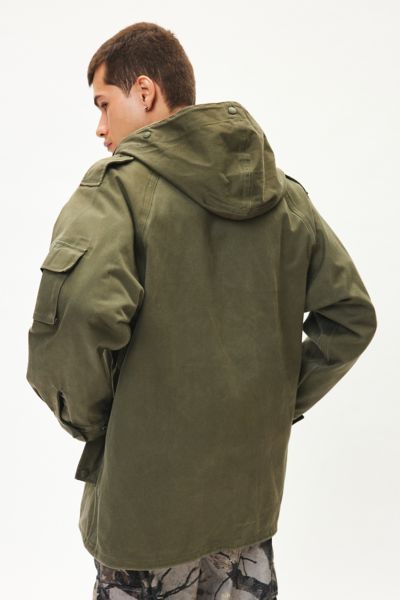 Urban Renewal Vintage Heavy Canvas Hooded Jacket