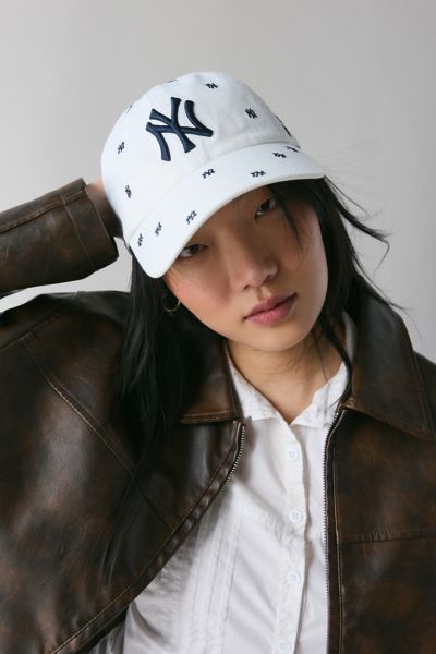 47 Brand Mlb New York Yankees Confetti Clean Up Baseball Hat In White, Women's At Urban Outfitters
