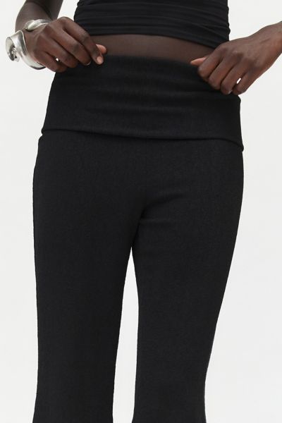 Urban Renewal Remnants Foldover Waist Flare Capri Pant