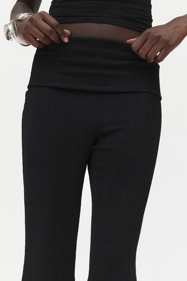 Urban Renewal Remnants Foldover Waist Flare Capri Pant #2