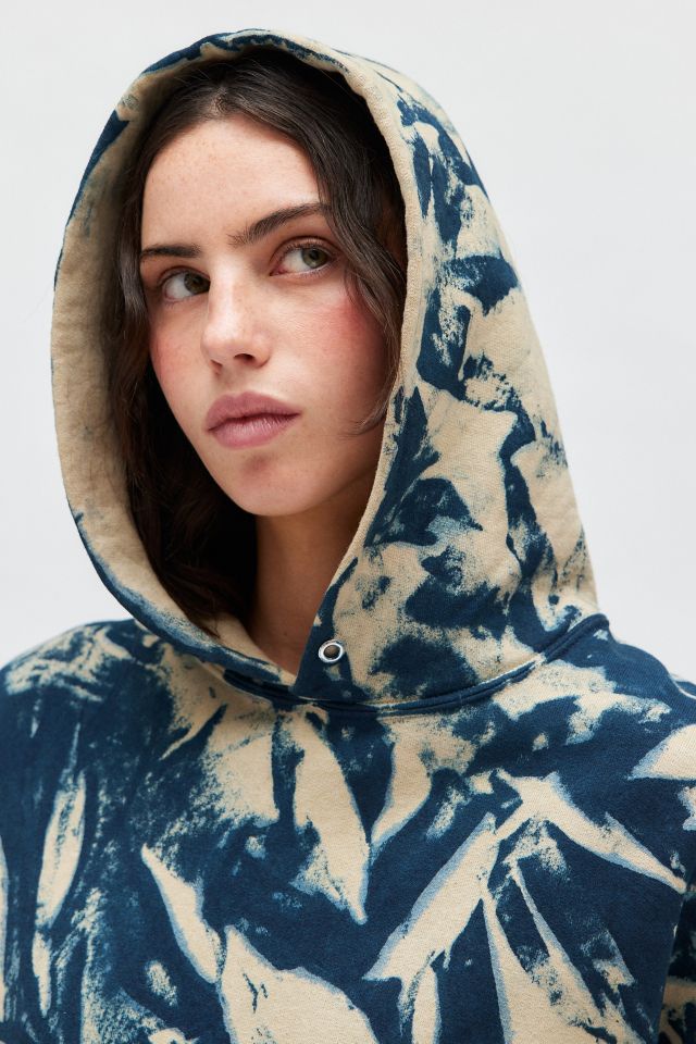 Urban Renewal Remade Ink Stamped Hoodie Sweatshirt #1
