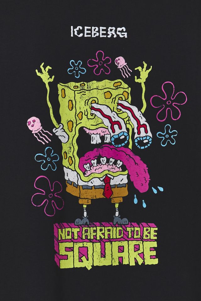 Tee-shirt graphique ICEBERG Not Afraid To Be Square #2