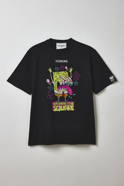 ICEBERG Not Afraid To Be Square Graphic Tee