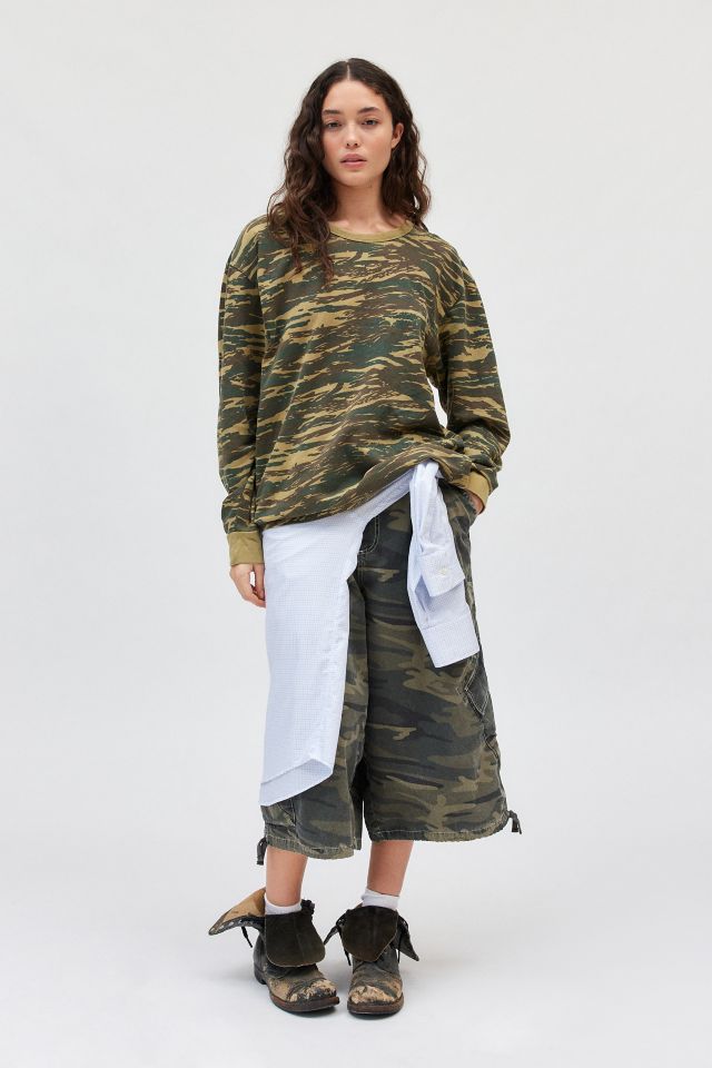 Urban Renewal Vintage Camo Sweatshirt #2