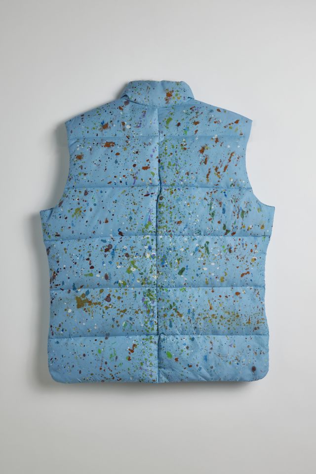 Veste Bouffante Vintage Éclaboussée de Peinture #1
