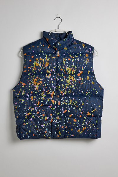 Paint Splatter Performance Vest - Round Cap Mid Rise Curve