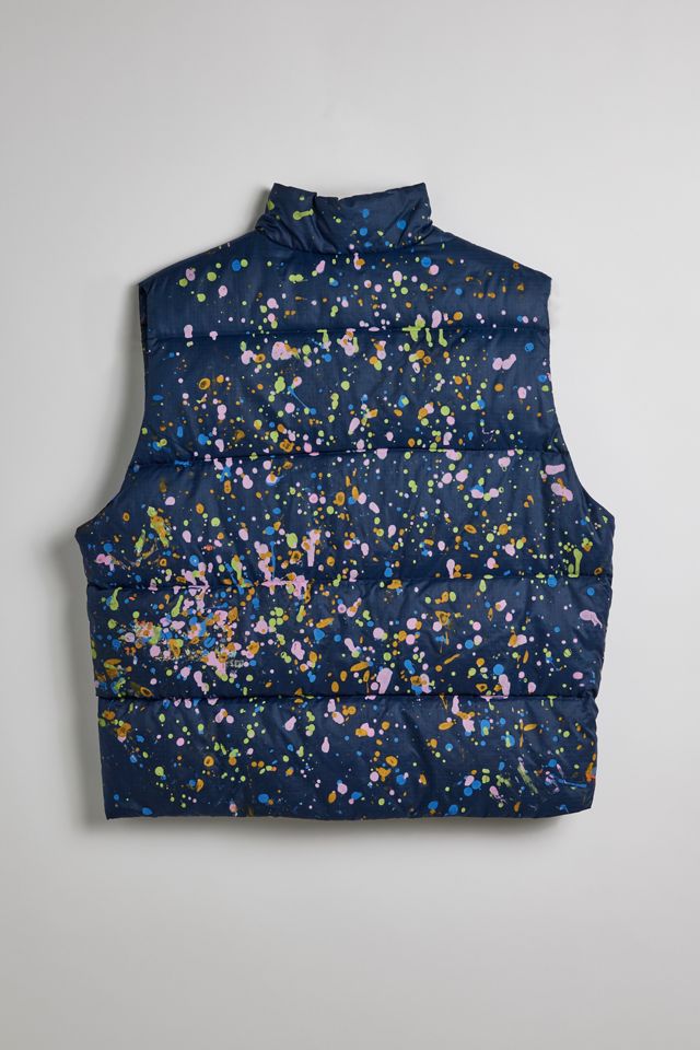 Paint Splatter Performance Vest Mid Rise Curve