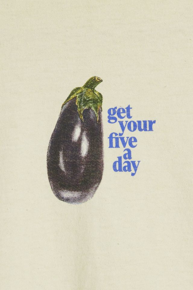 Get Your Five A Day Graphic Tee #1