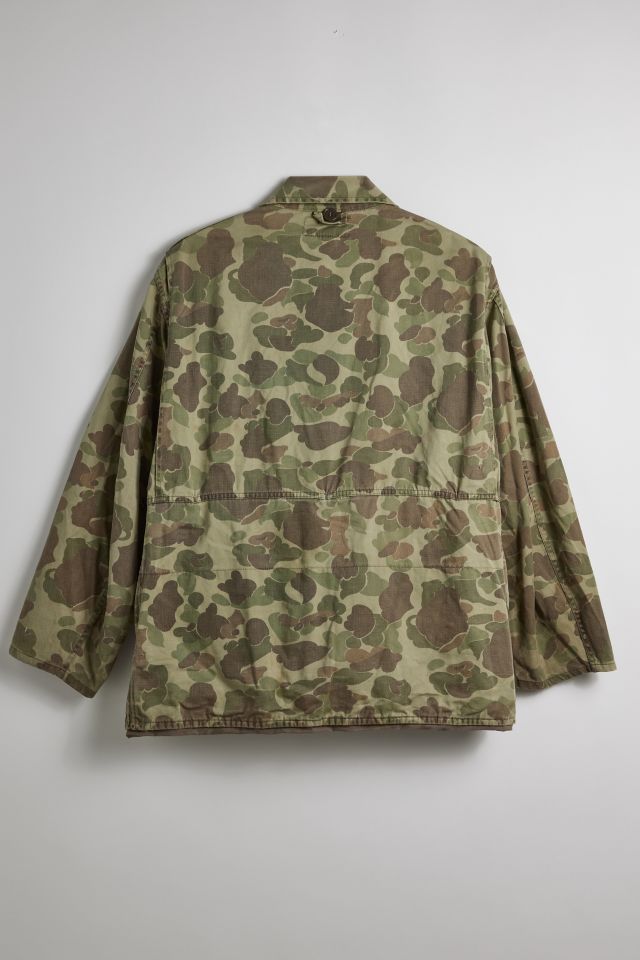 Vintage Camo Pattern Shirt Jacket #1