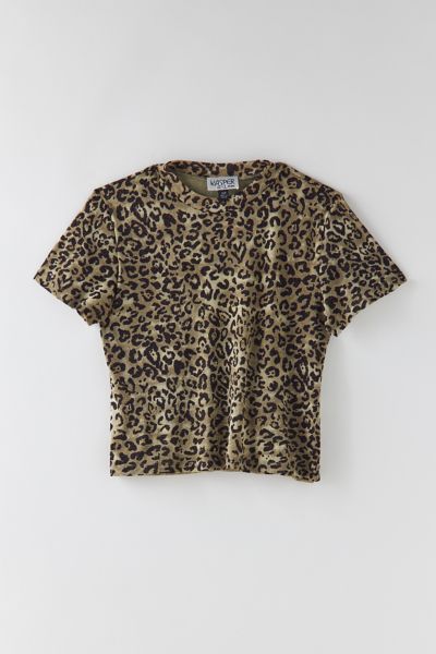 Vintage Y2K Cheetah Top