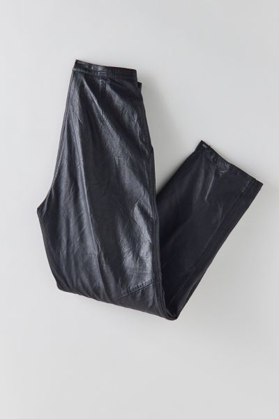 Vintage Tapered Leather Pant