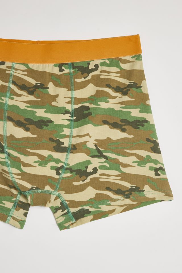 Camo Pattern Fitted Boxer Brief #1