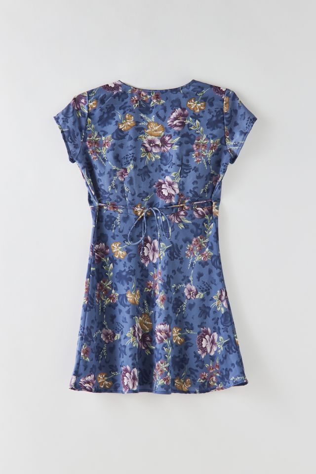 Vintage Floral Mini Dress #1