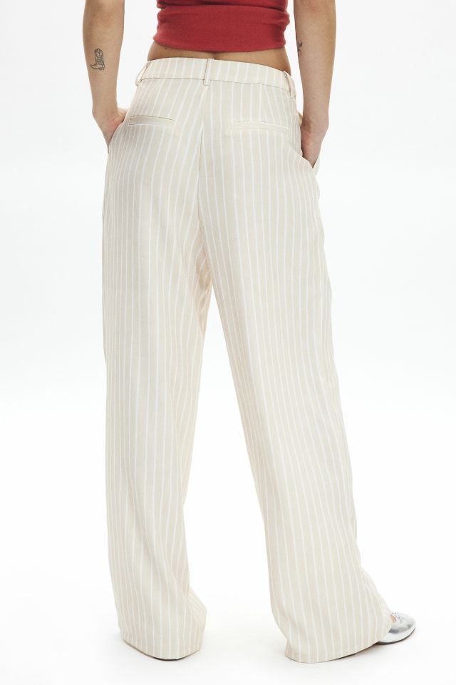 Another Girl Striped Relaxed Wide Leg Pant #3