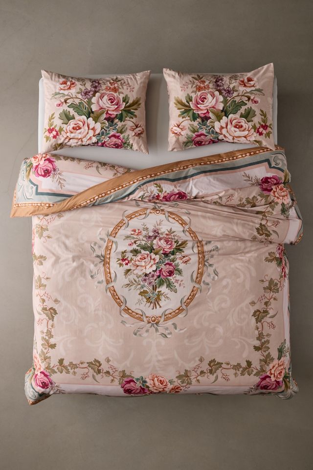 Housse de Couette Antoinette à Motif Floral #1