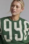 1998 Graphic Cropped Crew Neck Pullover