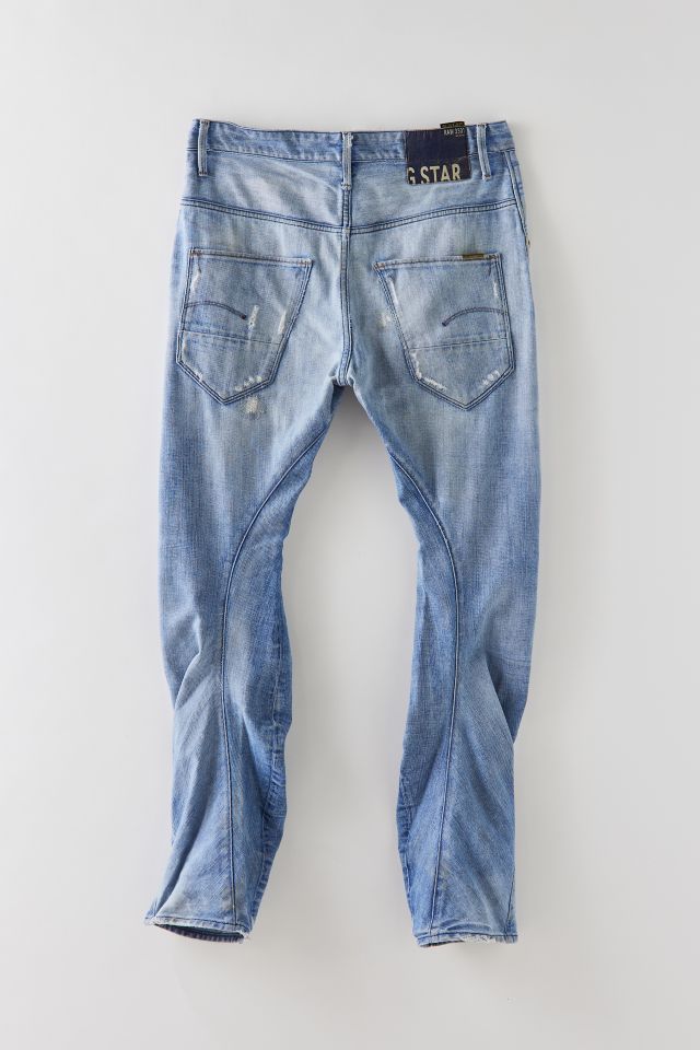 Vintage G-Star Size 34 Light Wash Denim Jean #1