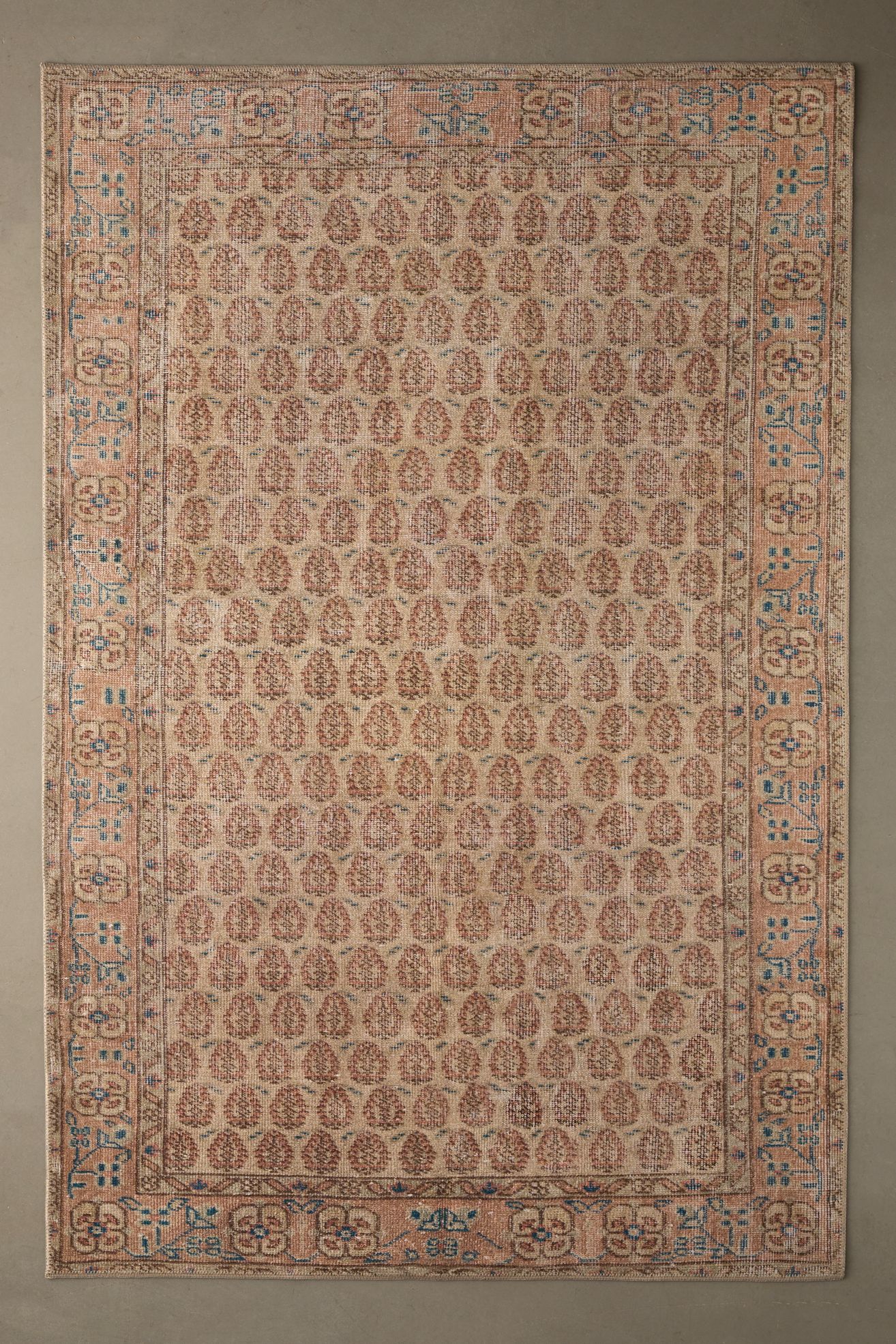 Billie Floral Printed Performance Rug - Rose, 8X10