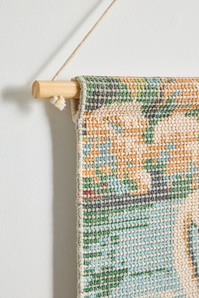Swans Woven Wall Hanging #3