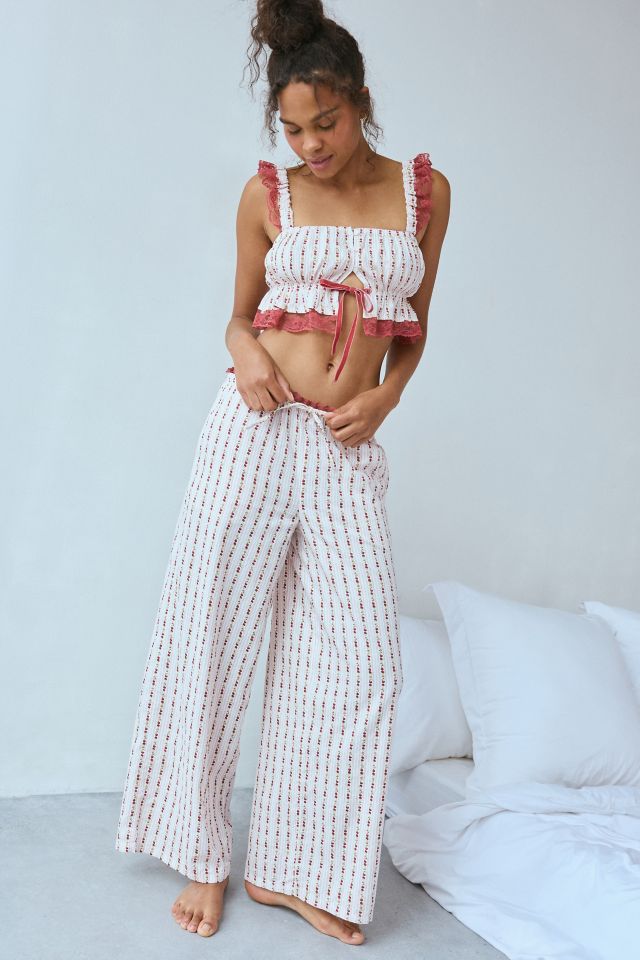 Out From Under Hearts Desire Straight Leg Lounge Pant #1