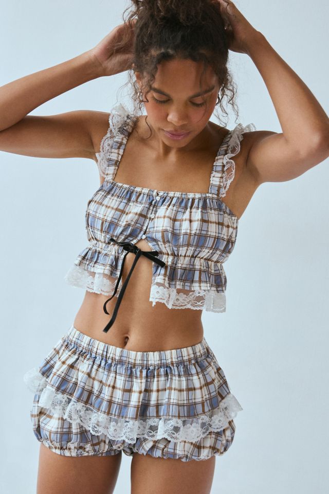 Out From Under Hearts Desire Cropped Babydoll Cami #2