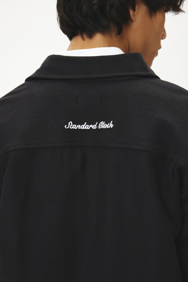 Standard Cloth Knit Button-Down Overshirt #5