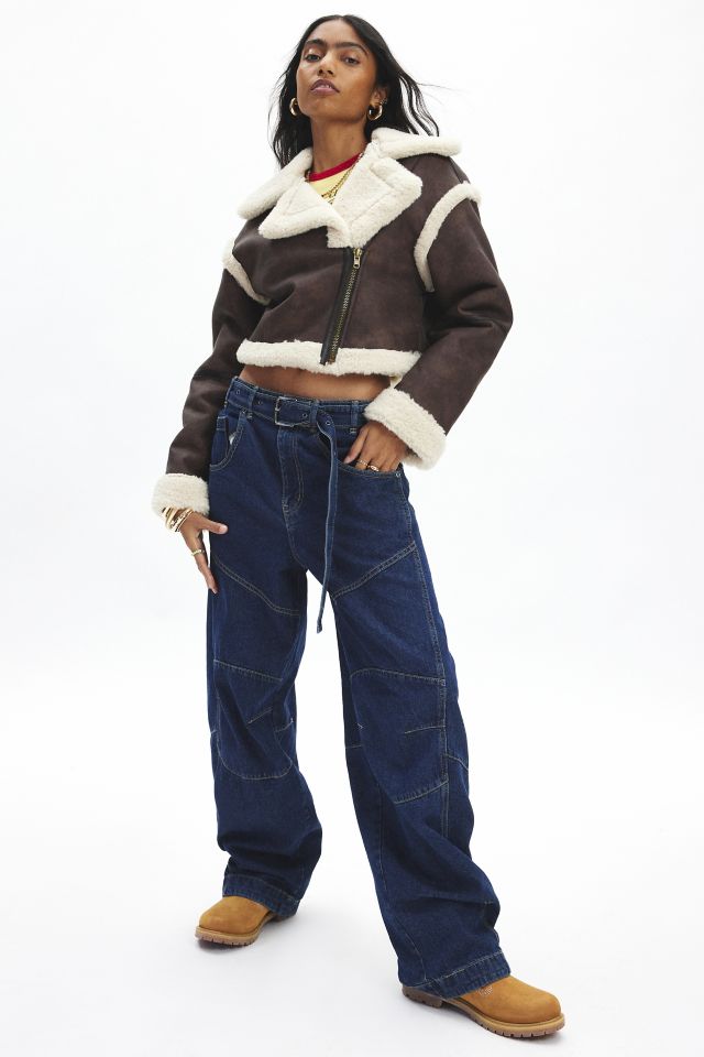 BDG Echo Baggy Belted Cargo Jean #1