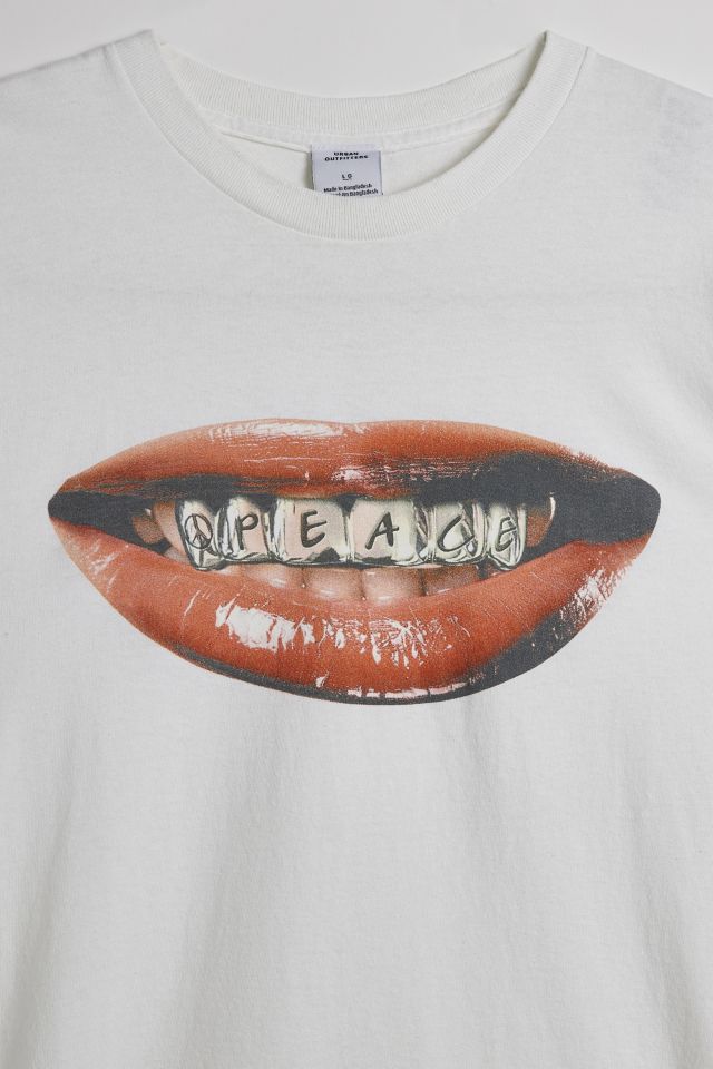 Peace Teeth Graphic Tee #1