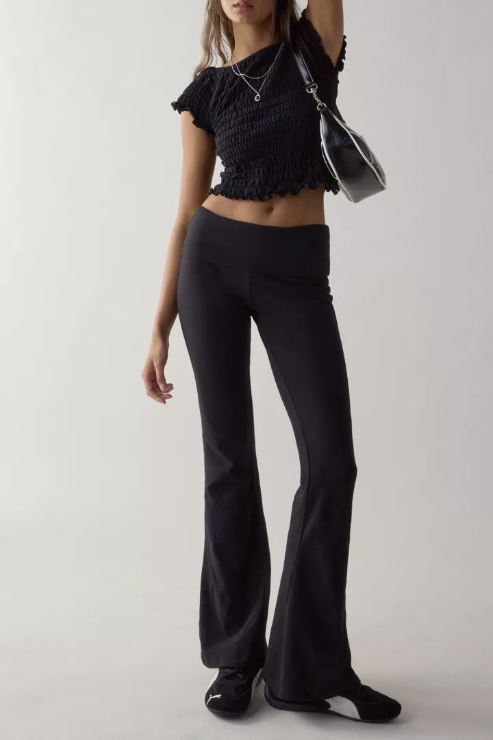 Out From Under Bec Foldover Flare Pant