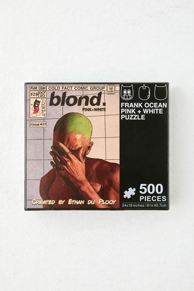 ColdFact Frank Ocean Pink + White Jigsaw Puzzle