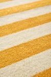 Awning Stripe Plush Printed Bath Mat