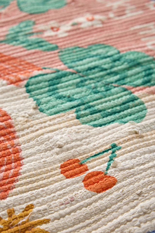 Lucky Me Screen Printed Rug #2