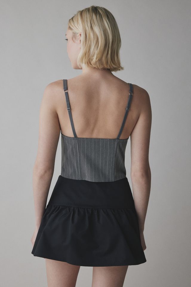 Out From Under Dolce Verano Pinstripe Flyaway Corset Cami #2