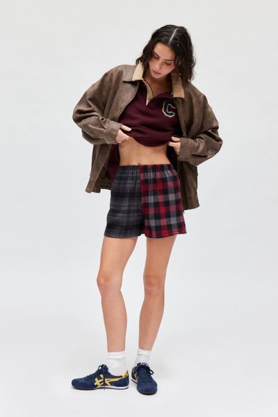 Urban Renewal Remade Pieced Flannel Boxer Short