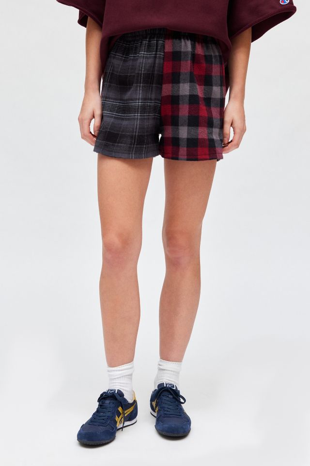 Urban Renewal Remade Pieced Flannel Boxer Short #2