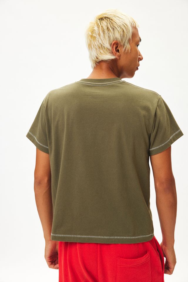 BDG Bonfire Stitched Tee | Urban Outfitters